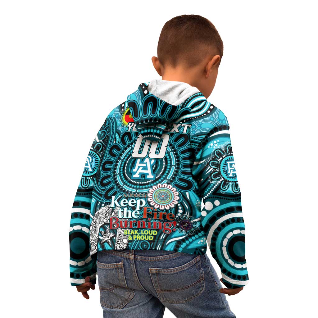 Custom Port Adelaide Power NAIDOC Week 2024 Kid Hoodie Mascot Football