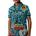 Custom Port Adelaide Power NAIDOC Week 2024 Kid Polo Shirt Mascot Football