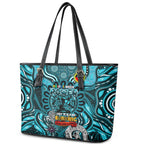 Port Adelaide Power NAIDOC Week 2024 Leather Tote Bag Mascot Football