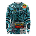Custom Port Adelaide Power NAIDOC Week 2024 Long Sleeve Shirt Mascot Football