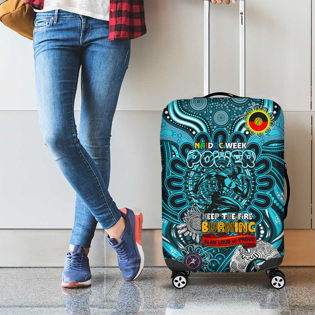 Port Adelaide Power NAIDOC Week 2024 Luggage Cover Mascot Football
