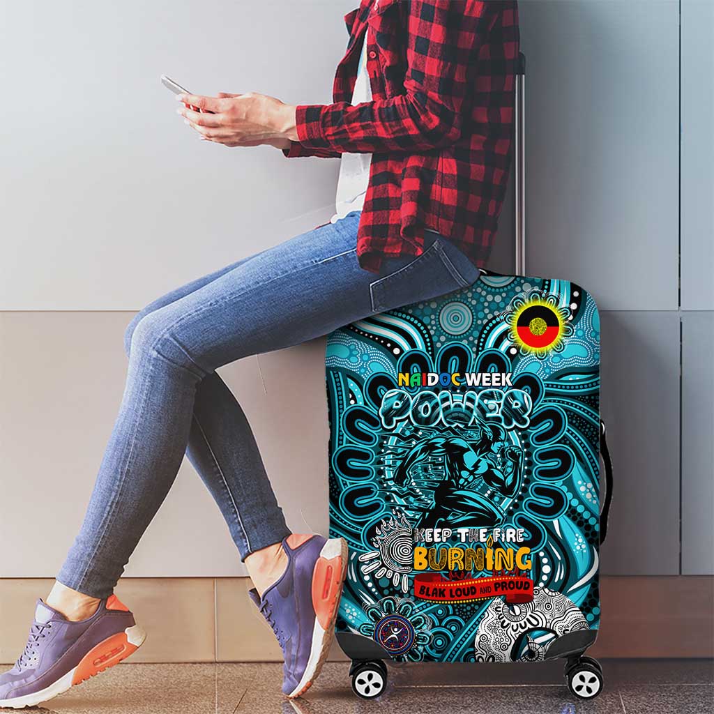 Port Adelaide Power NAIDOC Week 2024 Luggage Cover Mascot Football