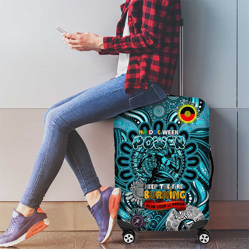 Port Adelaide Power NAIDOC Week 2024 Luggage Cover Mascot Football