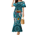 Custom Port Adelaide Power NAIDOC Week 2024 Mermaid Dress Mascot Football