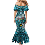 Custom Port Adelaide Power NAIDOC Week 2024 Mermaid Dress Mascot Football