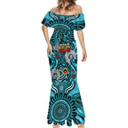 Custom Port Adelaide Power NAIDOC Week 2024 Mermaid Dress Mascot Football