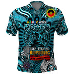 Custom Port Adelaide Power NAIDOC Week 2024 Polo Shirt Mascot Football