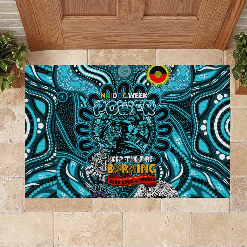 Port Adelaide Power NAIDOC Week 2024 Rubber Doormat Mascot Football