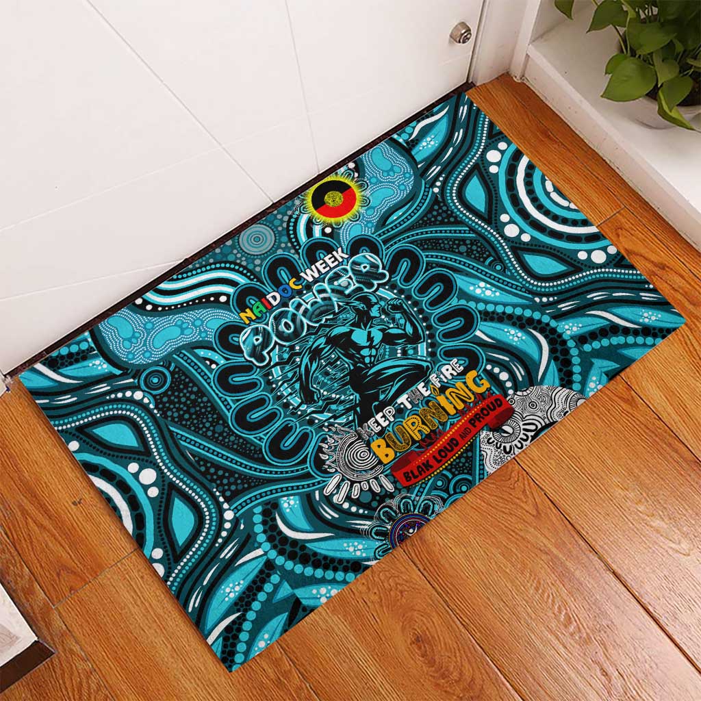 Port Adelaide Power NAIDOC Week 2024 Rubber Doormat Mascot Football