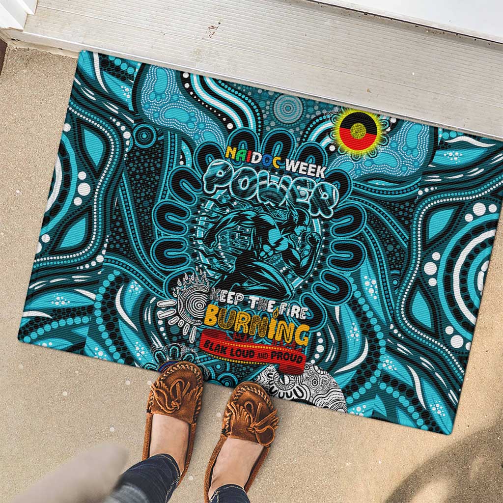 Port Adelaide Power NAIDOC Week 2024 Rubber Doormat Mascot Football