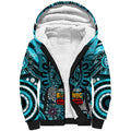 Custom Port Adelaide Power NAIDOC Week 2024 Sherpa Hoodie Mascot Football