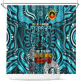 Port Adelaide Power NAIDOC Week 2024 Shower Curtain Mascot Football