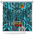 Port Adelaide Power NAIDOC Week 2024 Shower Curtain Mascot Football
