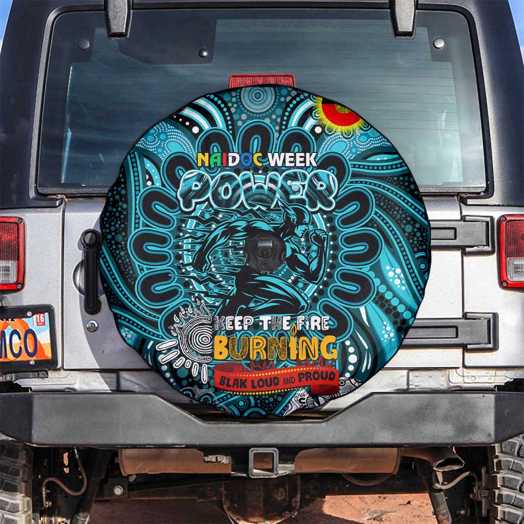 Port Adelaide Power NAIDOC Week 2024 Spare Tire Cover Mascot Football
