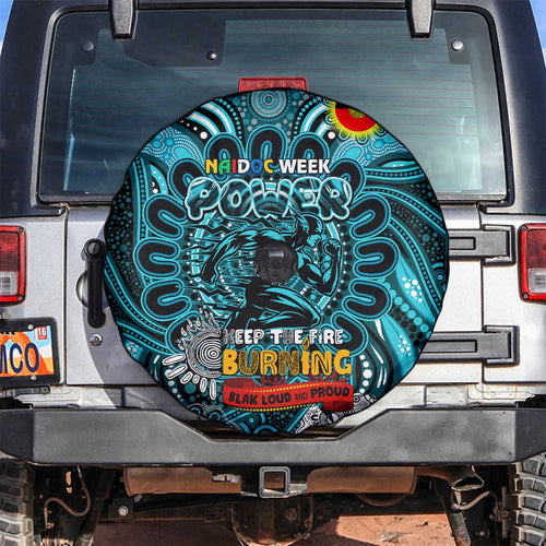 Port Adelaide Power NAIDOC Week 2024 Spare Tire Cover Mascot Football