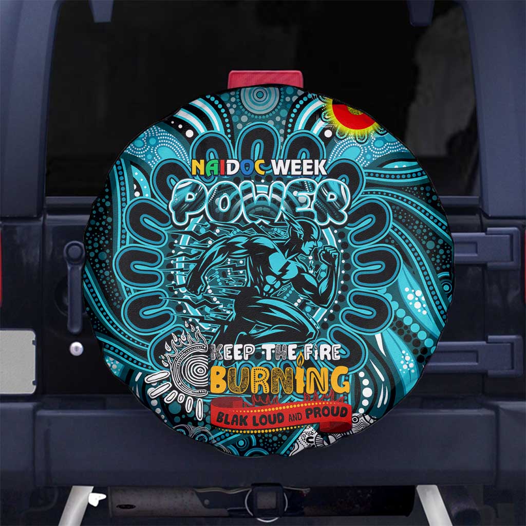 Port Adelaide Power NAIDOC Week 2024 Spare Tire Cover Mascot Football