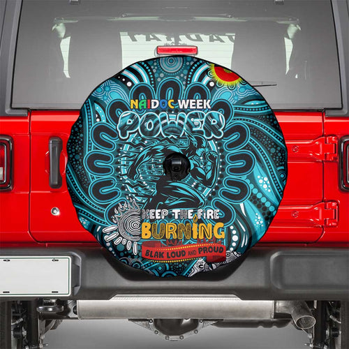 Port Adelaide Power NAIDOC Week 2024 Spare Tire Cover Mascot Football
