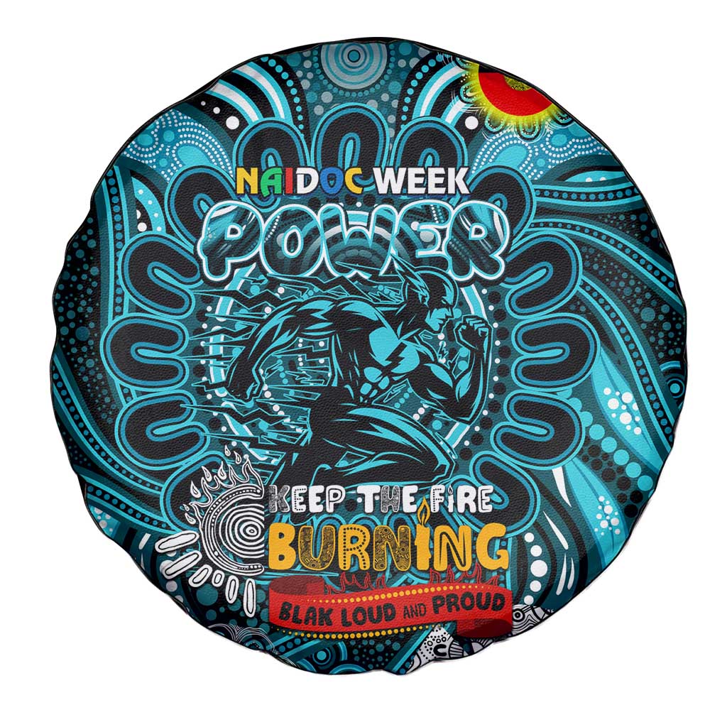 Port Adelaide Power NAIDOC Week 2024 Spare Tire Cover Mascot Football
