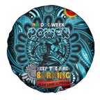 Port Adelaide Power NAIDOC Week 2024 Spare Tire Cover Mascot Football