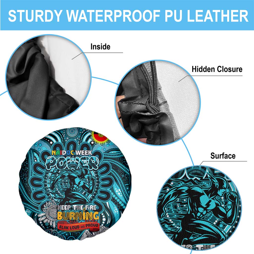 Port Adelaide Power NAIDOC Week 2024 Spare Tire Cover Mascot Football