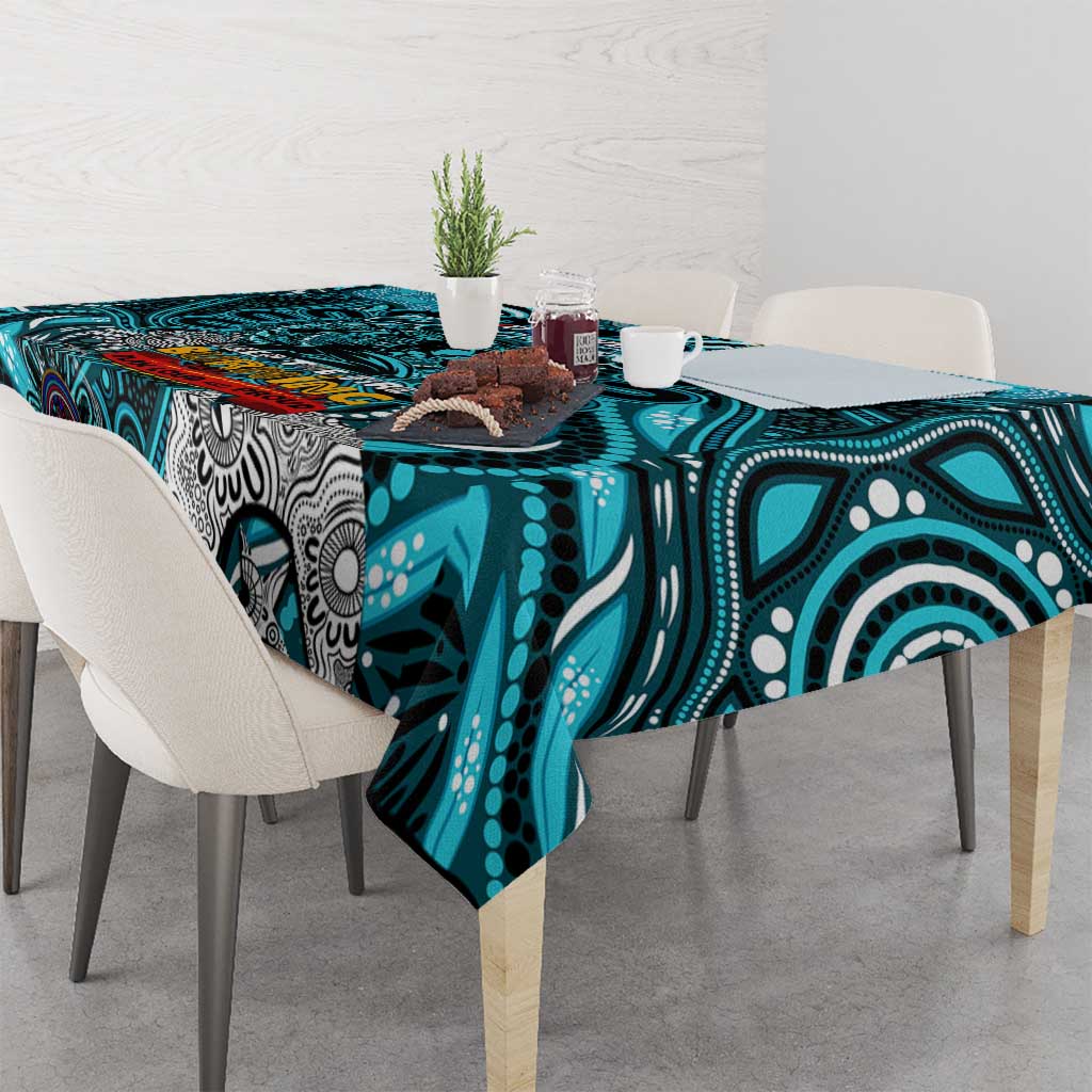 Port Adelaide Power NAIDOC Week 2024 Tablecloth Mascot Football