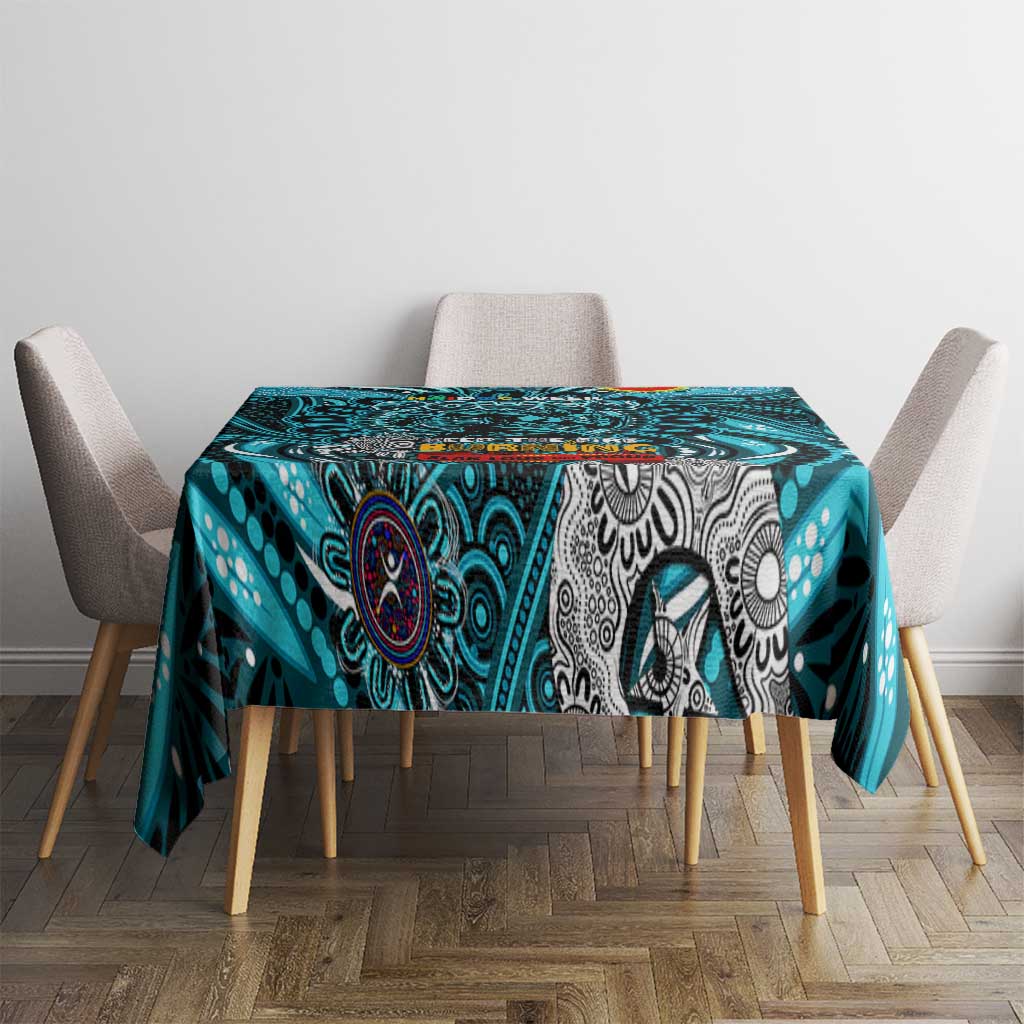 Port Adelaide Power NAIDOC Week 2024 Tablecloth Mascot Football