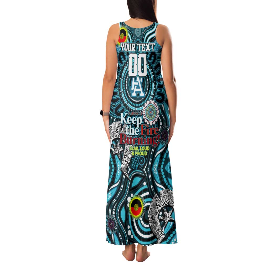 Custom Port Adelaide Power NAIDOC Week 2024 Tank Maxi Dress Mascot Football