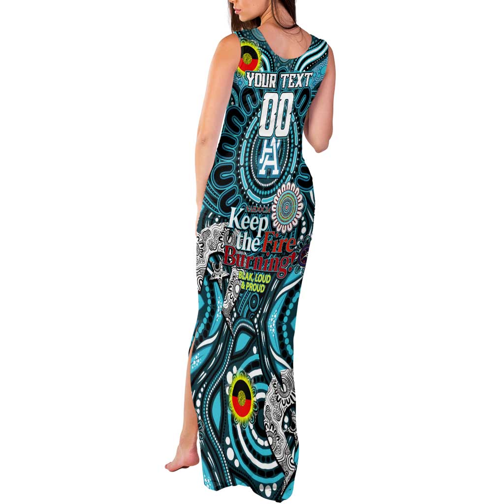 Custom Port Adelaide Power NAIDOC Week 2024 Tank Maxi Dress Mascot Football