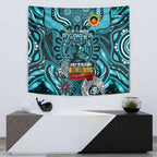 Port Adelaide Power NAIDOC Week 2024 Tapestry Mascot Football