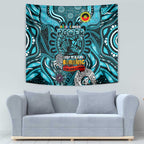 Port Adelaide Power NAIDOC Week 2024 Tapestry Mascot Football