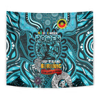 Port Adelaide Power NAIDOC Week 2024 Tapestry Mascot Football