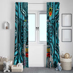 Port Adelaide Power NAIDOC Week 2024 Window Curtain Mascot Football