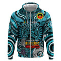 Custom Port Adelaide Power NAIDOC Week 2024 Zip Hoodie Mascot Football