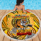 Richmond Tiger NAIDOC Week 2024 Beach Blanket Mascot Football
