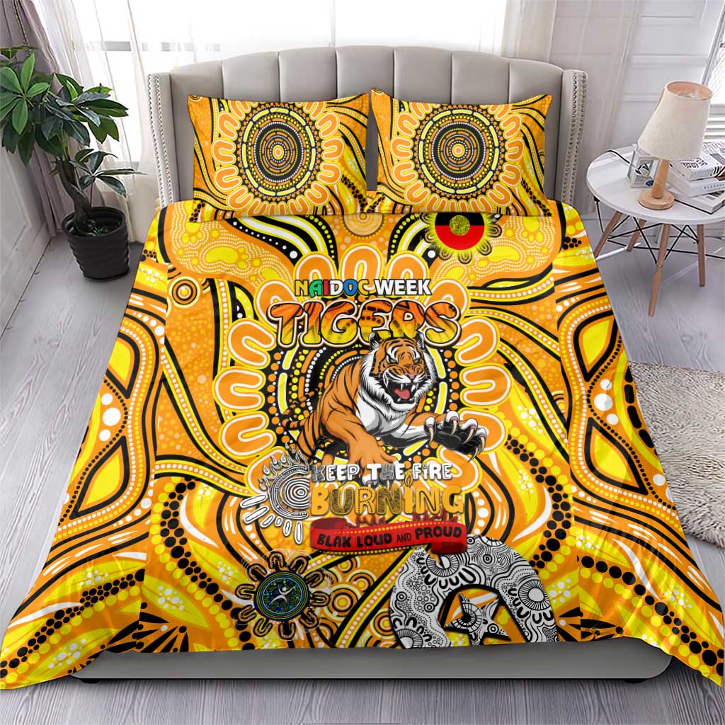 Richmond Tiger NAIDOC Week 2024 Bedding Set Mascot Football