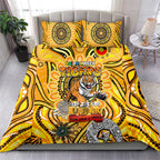Richmond Tiger NAIDOC Week 2024 Bedding Set Mascot Football