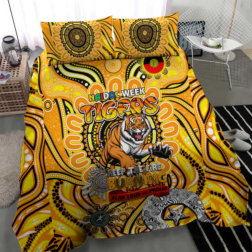 Richmond Tiger NAIDOC Week 2024 Bedding Set Mascot Football