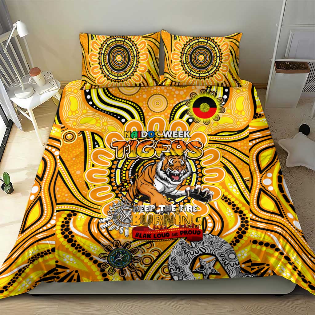 Richmond Tiger NAIDOC Week 2024 Bedding Set Mascot Football