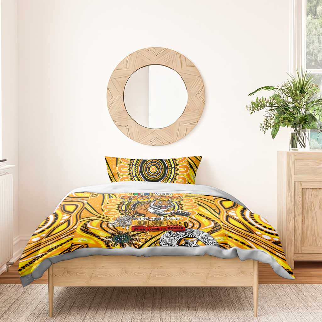 Richmond Tiger NAIDOC Week 2024 Bedding Set Mascot Football