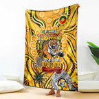 Richmond Tiger NAIDOC Week 2024 Blanket Mascot Football