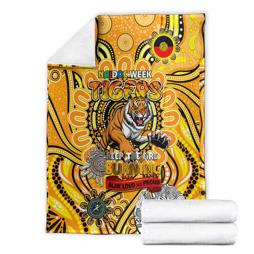 Richmond Tiger NAIDOC Week 2024 Blanket Mascot Football