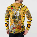 Custom Richmond Tiger NAIDOC Week 2024 Button Sweatshirt Mascot Football