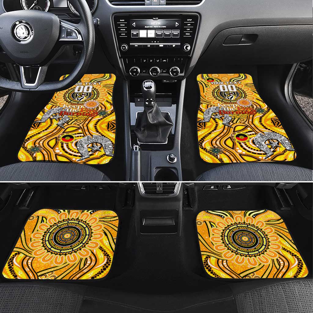 Richmond Tiger NAIDOC Week 2024 Car Mats Mascot Football