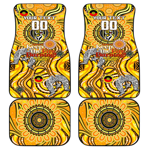 Richmond Tiger NAIDOC Week 2024 Car Mats Mascot Football