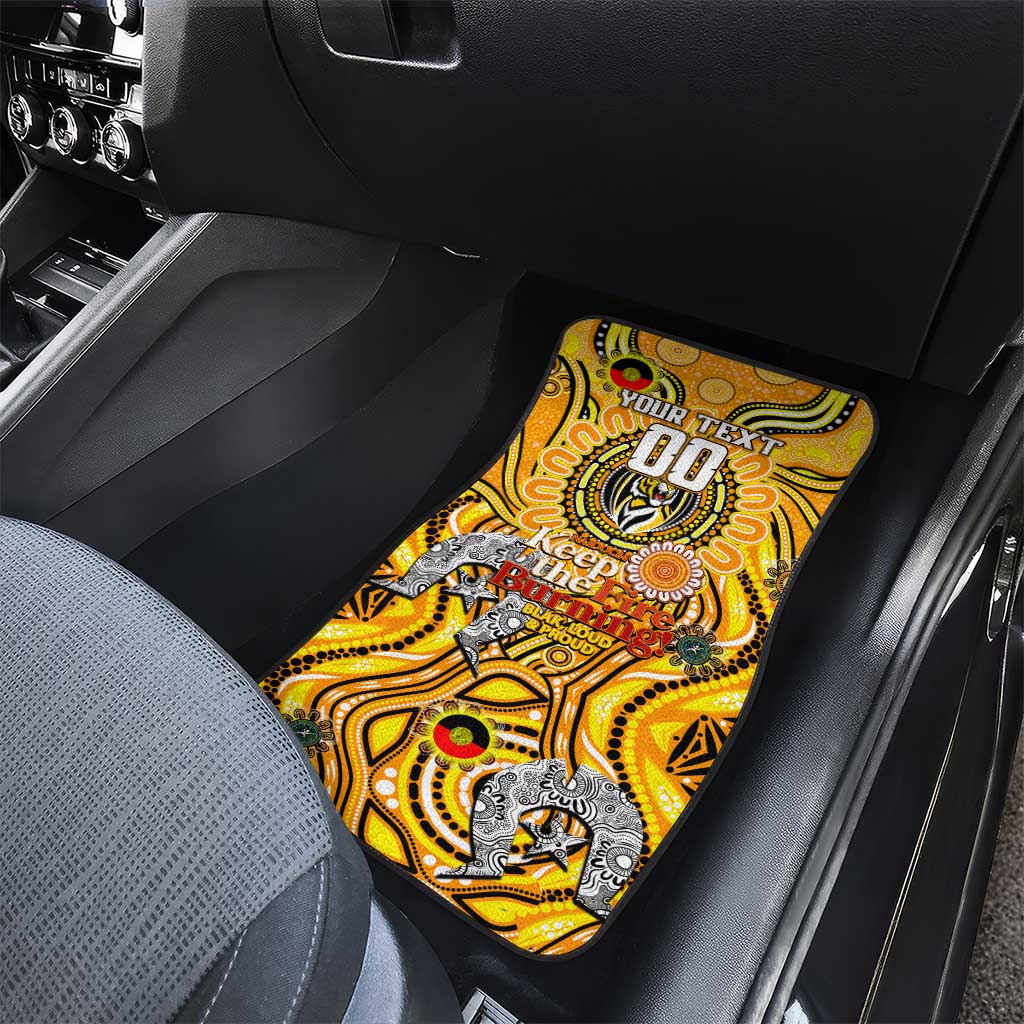 Richmond Tiger NAIDOC Week 2024 Car Mats Mascot Football