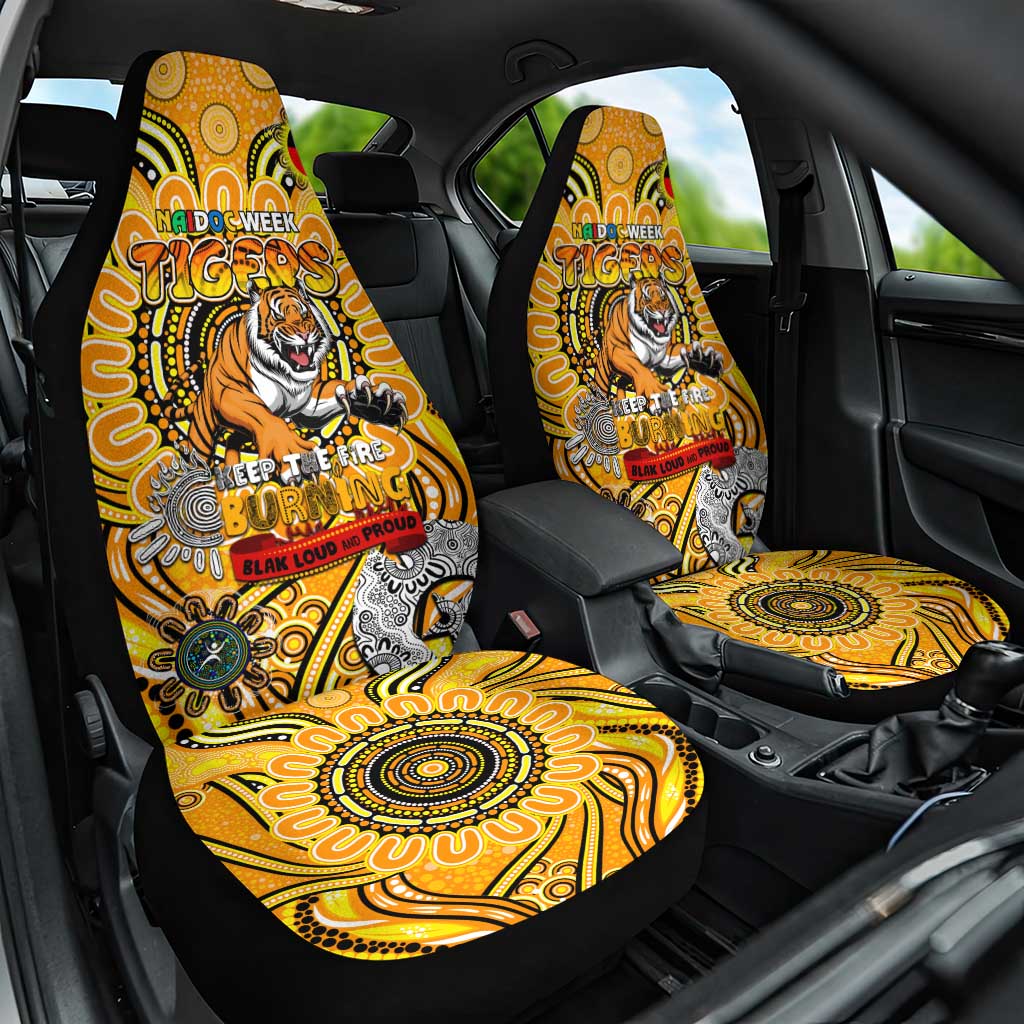 Richmond Tiger NAIDOC Week 2024 Car Seat Cover Mascot Football