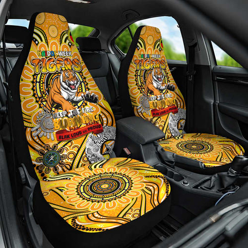 Richmond Tiger NAIDOC Week 2024 Car Seat Cover Mascot Football