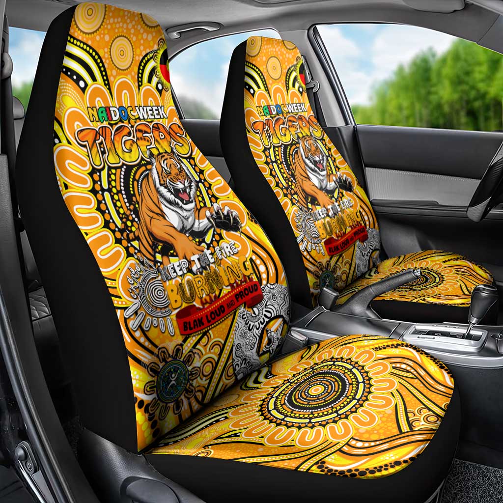 Richmond Tiger NAIDOC Week 2024 Car Seat Cover Mascot Football