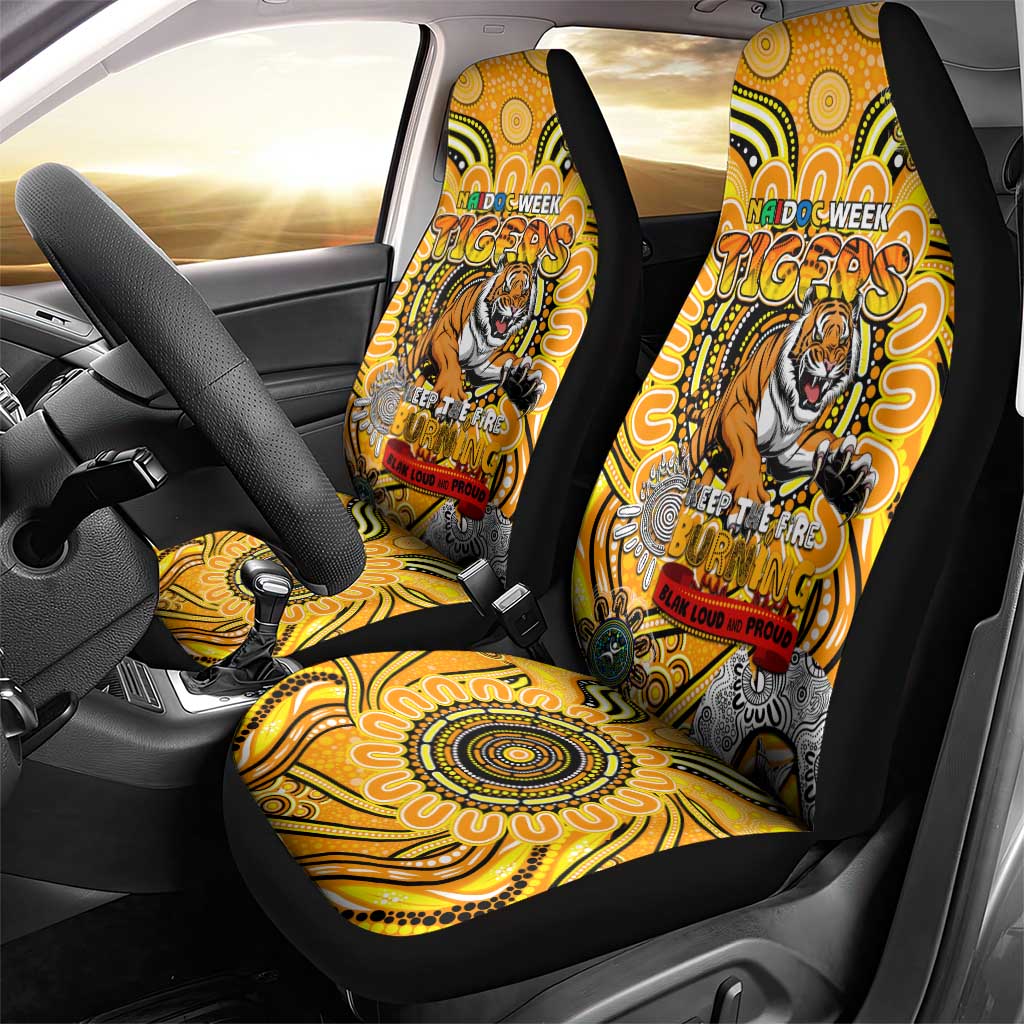Richmond Tiger NAIDOC Week 2024 Car Seat Cover Mascot Football