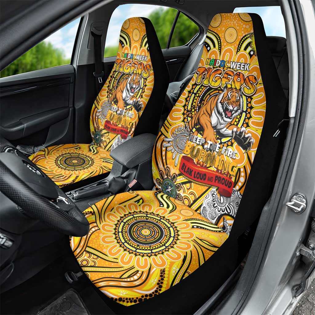 Richmond Tiger NAIDOC Week 2024 Car Seat Cover Mascot Football